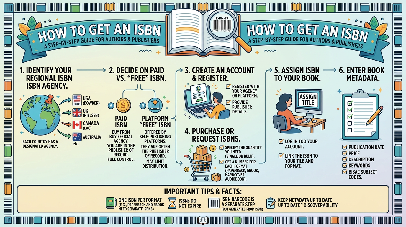 HOW TO GET A ISBN